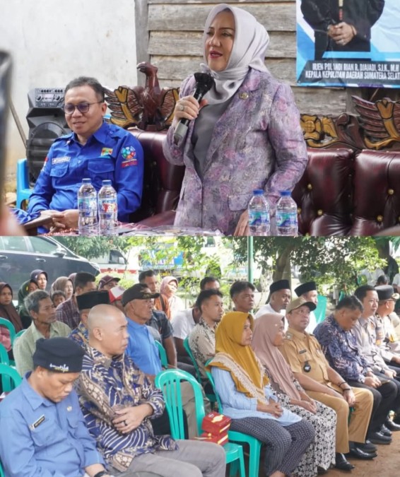 Program Kerakyatan, Bupati Hj Ratna Machmud Bedah Rumah Warga Kurang Mampu