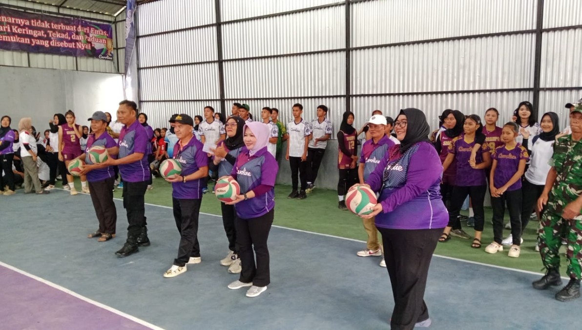 Gelar Kejuaraan Bola Voli ke XI PBV Caroline Dinilai Komitmen Gali Potensi Atlet