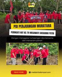 PDI Perjuangan Muratara Peringati HUT ke-79 Megawati Soekarnoputri
