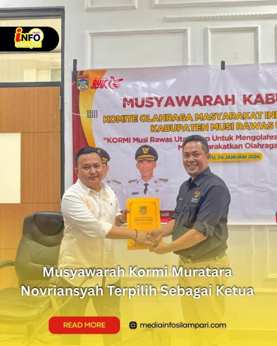 Musyawarah KORMI Muratara Novriansyah, Terpilih Sebagai Ketua