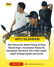 VIRAL AKSI PENCURIAN MOBIL PICKUP DI MURATARA