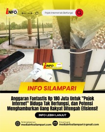 Anggaran Fantastis Rp 180 Juta Untuk Pojok Internet Diduga Tak Berfungsi, dan Potensi Menghamburkan Uang Rakyat Ditengah Efisiensi!