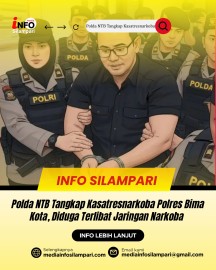 Polda NTB Tangkap Kasatresnarkoba Polres Bima Kota Diduga Terlibat Jaringan Narkoba