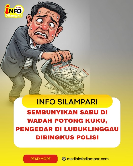 Sembunyikan Sabu di Wadah Potong Kuku, Pengedar di Lubuklinggau Diringkus Polisi