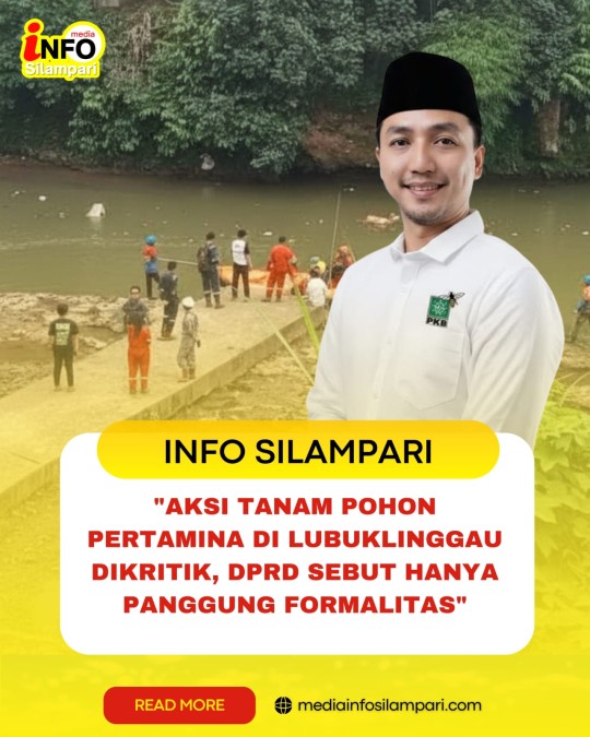 Aksi Tanam Pohon Pertamina di Lubuklinggau Dikritik, DPRD Sebut Hanya Panggung Formalitas