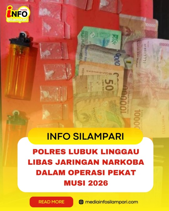 Polres Lubuk Linggau Libas Jaringan Narkoba dalam Operasi Pekat Musi 2026