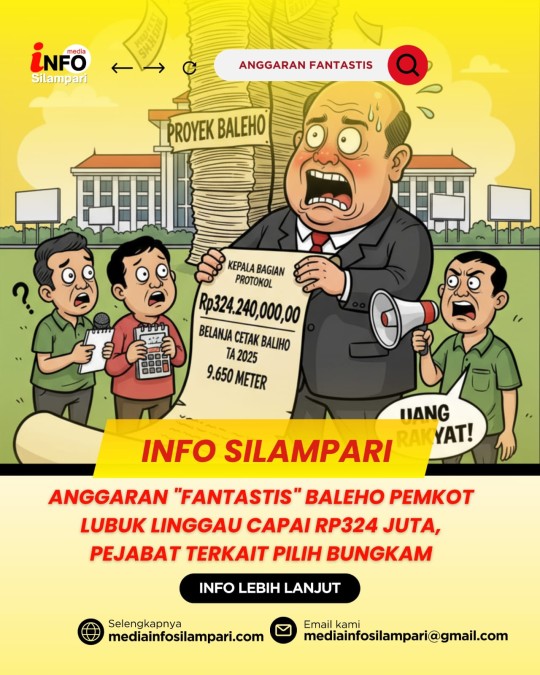 Anggaran “Fantastis” Baleho Pemkot Lubuk Linggau Capai Rp324 Juta, Pejabat Terkait Pilih Bungkam