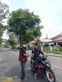 Kabut Asap Menyelimuti Lubuklinggau, IMM Bagikan 1.000 Masker Gratis Kepada Masyarakat